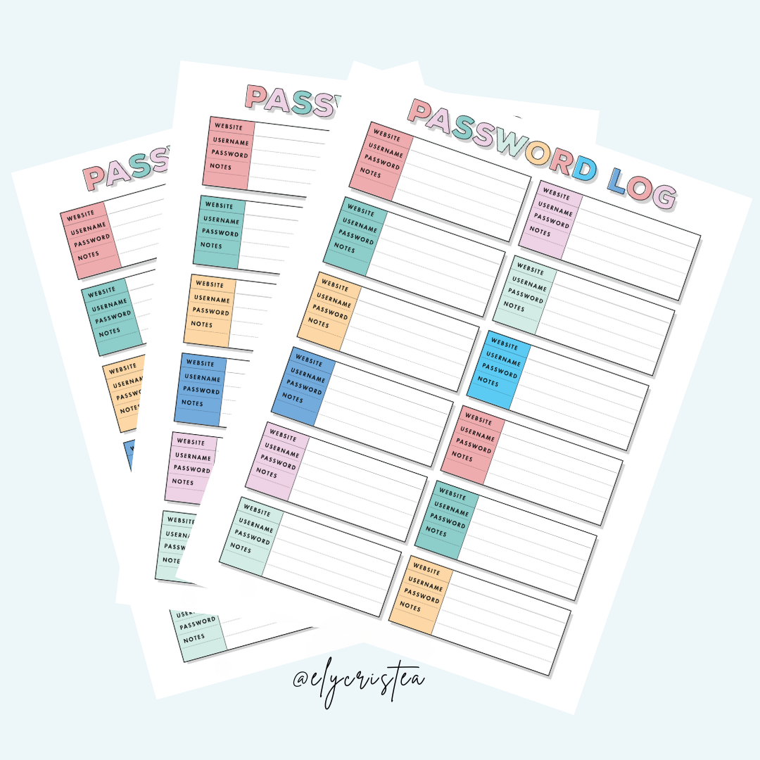 Password Log