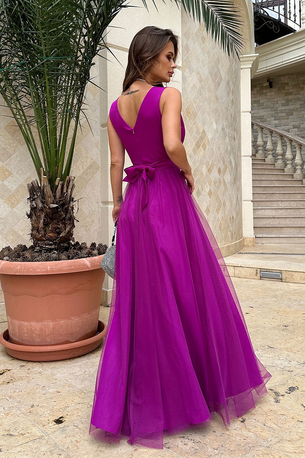 Rochie lungă model 192639 Bicotone