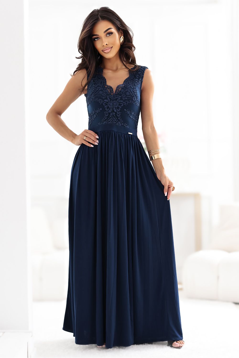 Rochie lungă model 217775 Numoco