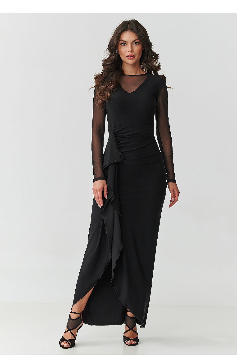 Rochie lungă model 218110 Makadamia