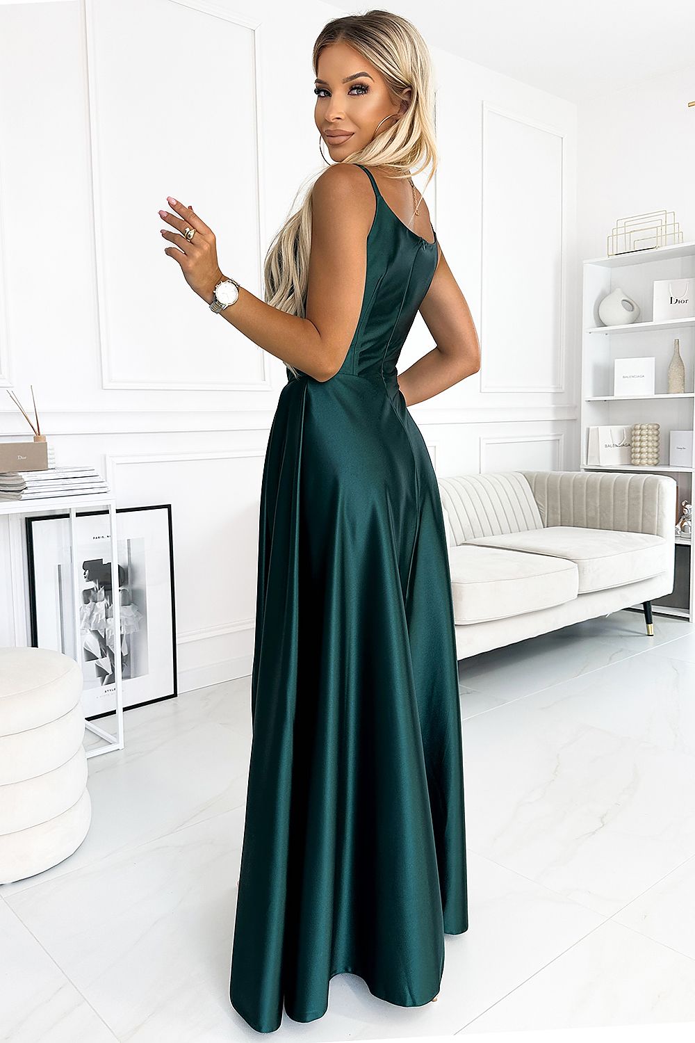 Rochie lungă model 183707 Numoco