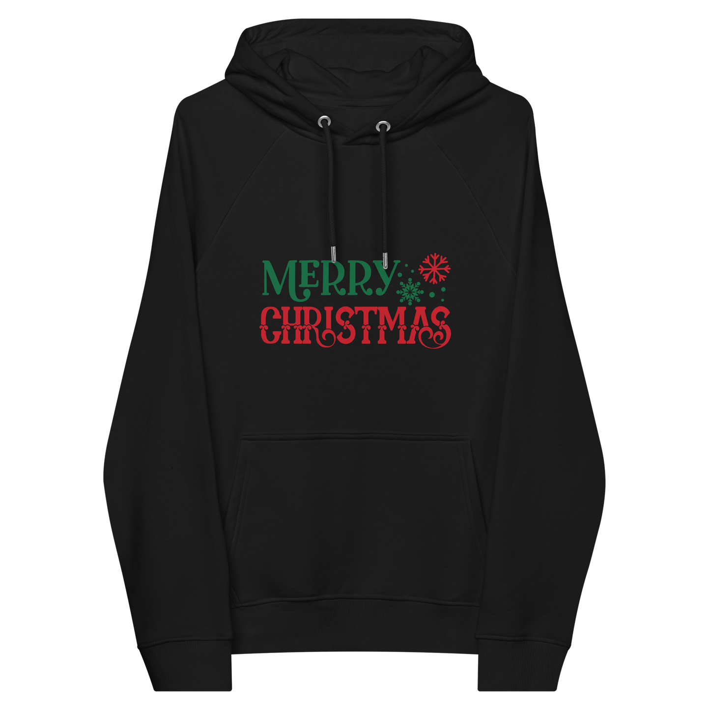 Unisex eco raglan hoodie