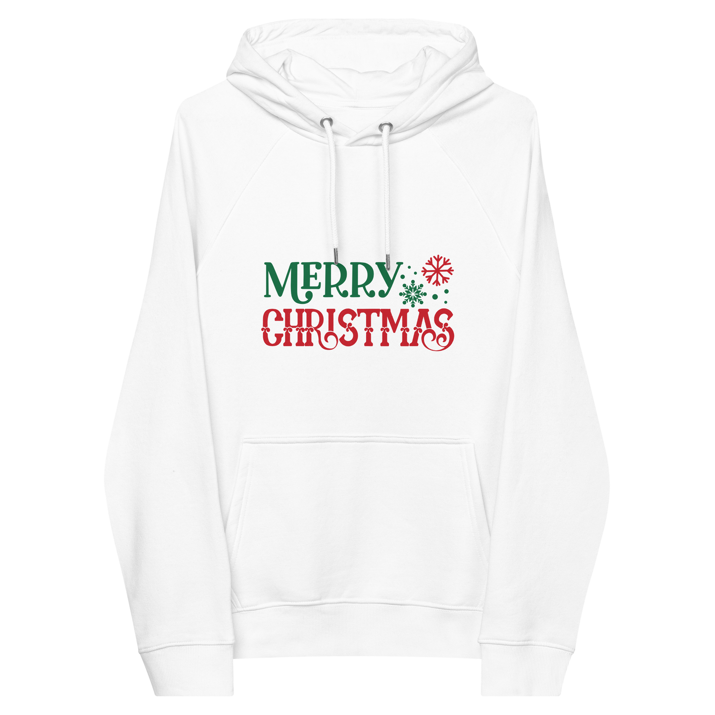 Unisex eco raglan hoodie