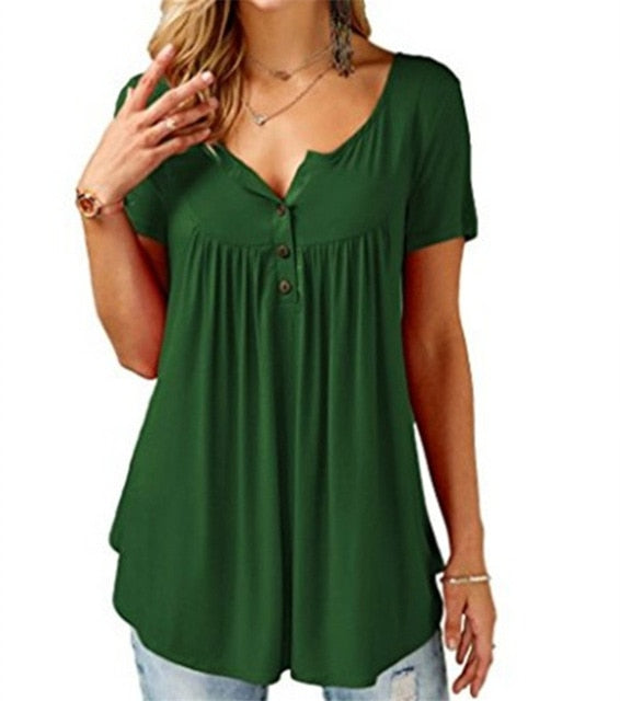 Fashion Casual Tshirt Women Elegant T Shirt Plus Size Harajuku Tops T-Shirt Summer Haut Femme Camisetas Mujer Tee Shirt Short