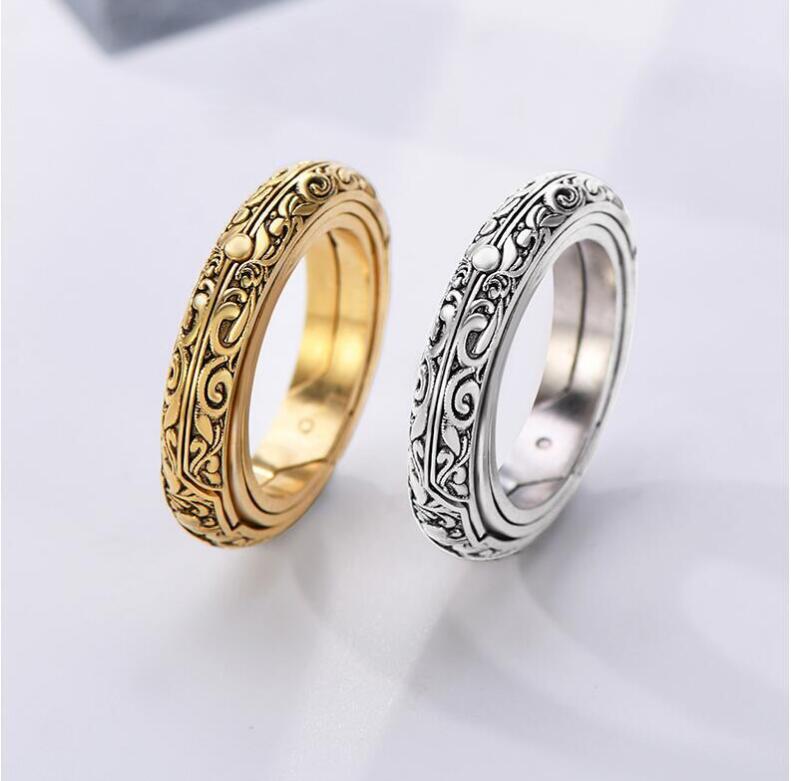 Astronomical Sphere Ball Ring Cosmic Finger Ring Couple Lover Jewelry Gifts TC21