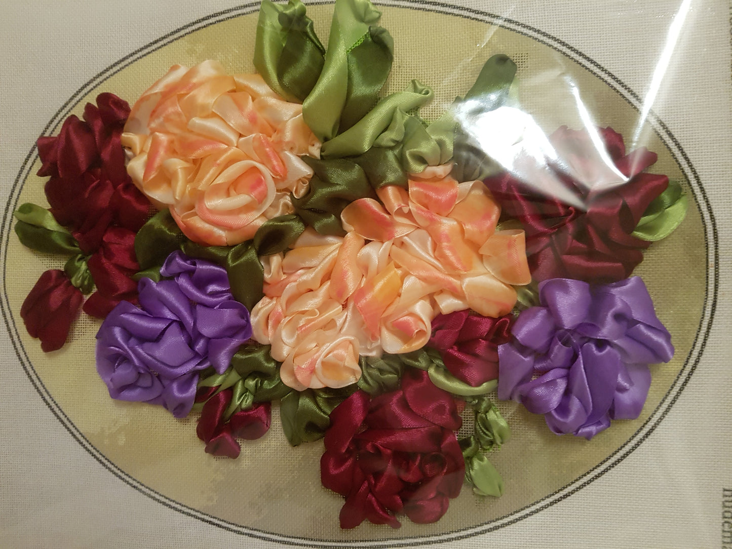 Broderie cu panglica ( 3D )