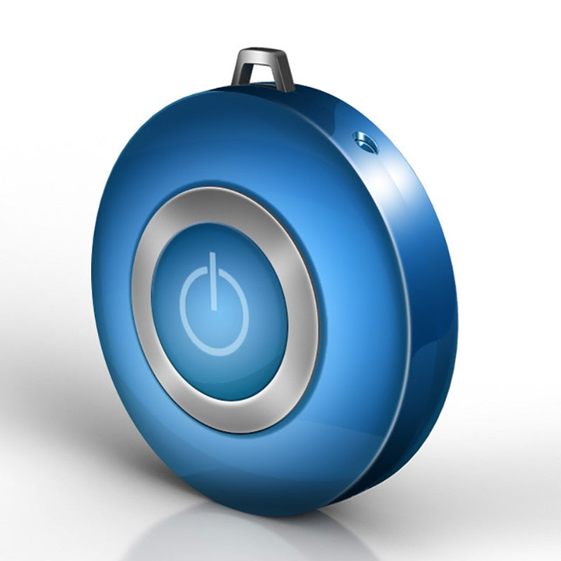 Wearable Air Purifier Necklace Mini Portable USB Air Cleaner Negative Ion Generator Low Noise Air Freshener