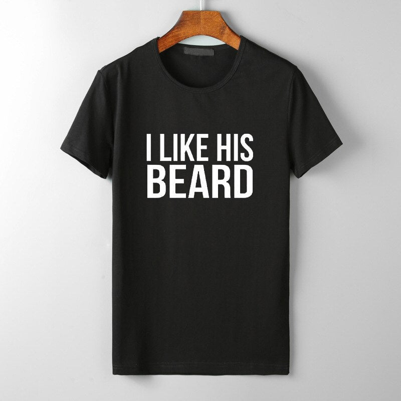 I Like his Beard I Like Her Butt Tumblr T-Shirt His Beard & Her Butt T-shirts