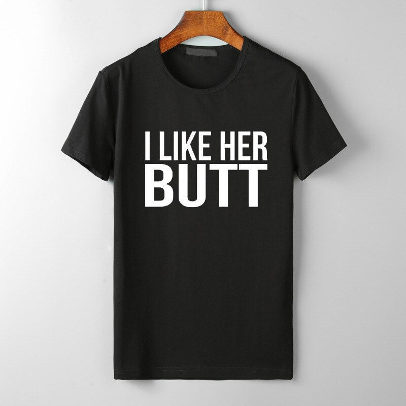I Like his Beard I Like Her Butt Tumblr T-Shirt His Beard & Her Butt T-shirts