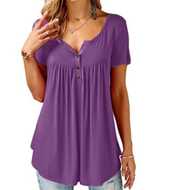 Fashion Casual Tshirt Women Elegant T Shirt Plus Size Harajuku Tops T-Shirt Summer Haut Femme Camisetas Mujer Tee Shirt Short