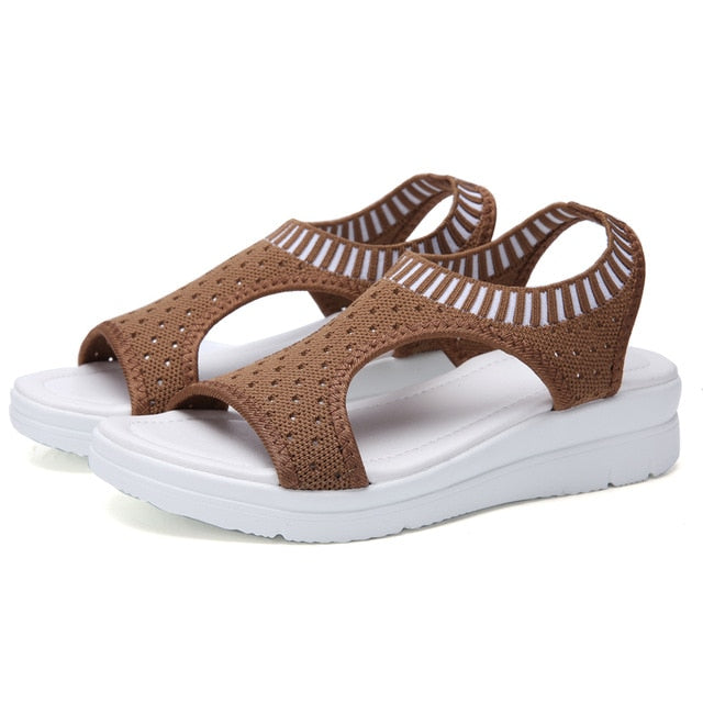 Platform Sandals Shoes Woman Female Zapatos De Mujer Sandalia Women Harajuku Elastic Sandalias Mujer