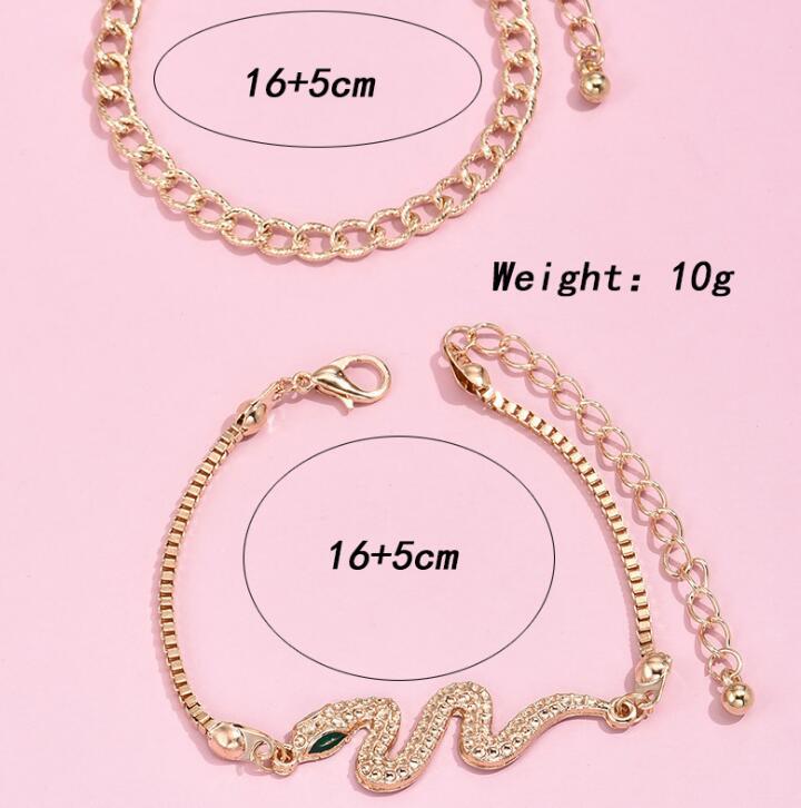 Crystal Snak Bracelet