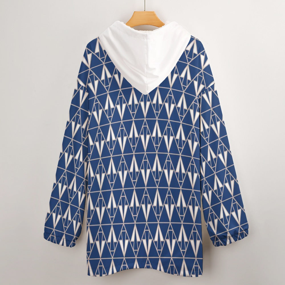 Women's Adult Hooded Blanket Shirt