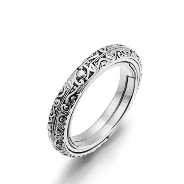 Astronomical Sphere Ball Ring Cosmic Finger Ring Couple Lover Jewelry Gifts TC21