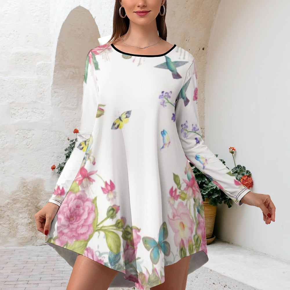 Long-sleeved dress