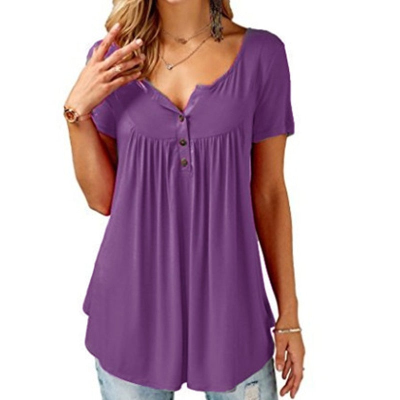 Fashion Casual Tshirt Women Elegant T Shirt Plus Size Harajuku Tops T-Shirt Summer Haut Femme Camisetas Mujer Tee Shirt Short