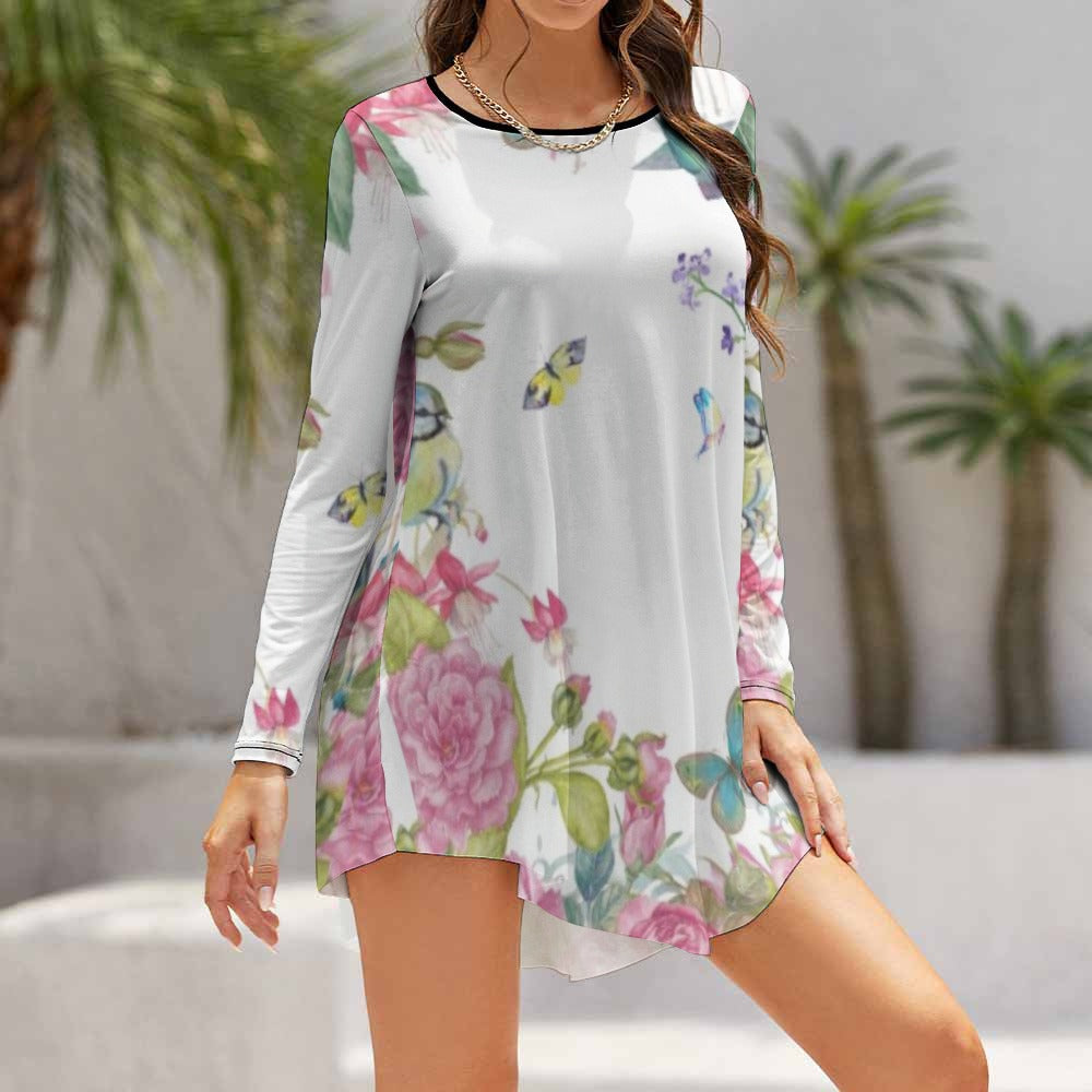 Long-sleeved dress