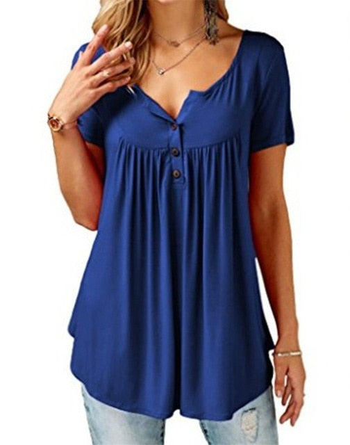 Fashion Casual Tshirt Women Elegant T Shirt Plus Size Harajuku Tops T-Shirt Summer Haut Femme Camisetas Mujer Tee Shirt Short