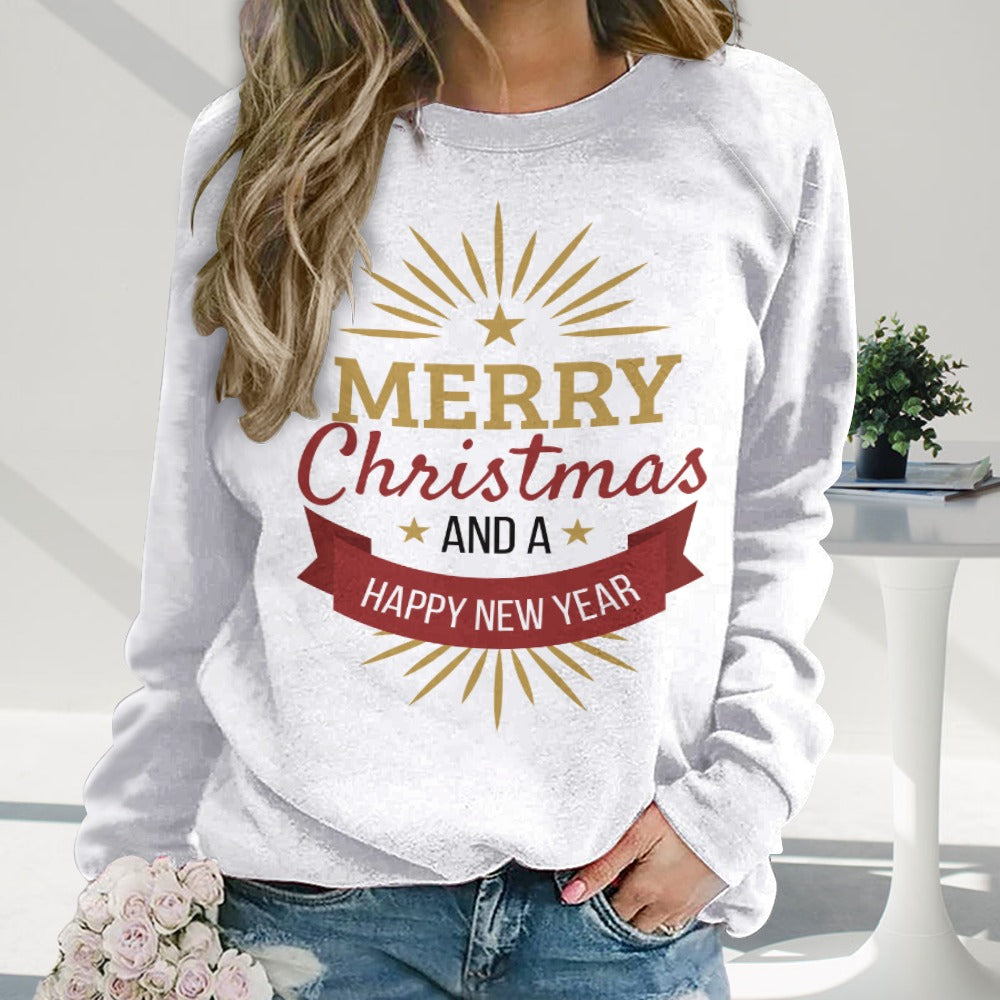 Raglan round neck sweater