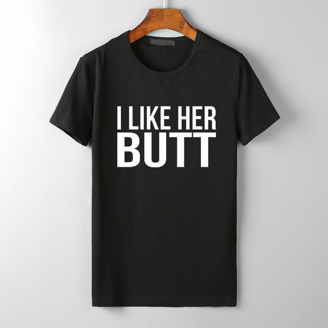 I Like his Beard I Like Her Butt Tumblr T-Shirt His Beard & Her Butt T-shirts