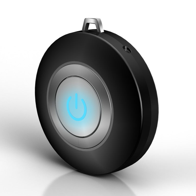 Wearable Air Purifier Necklace Mini Portable USB Air Cleaner Negative Ion Generator Low Noise Air Freshener