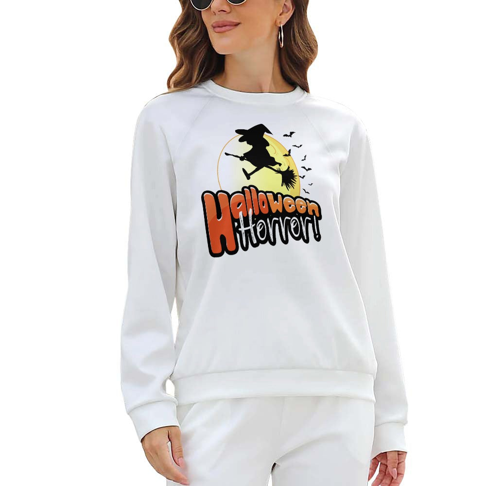 Raglan round neck sweater