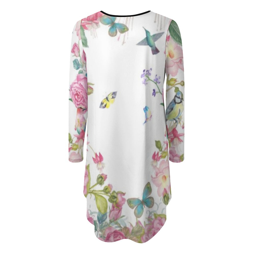 Long-sleeved dress