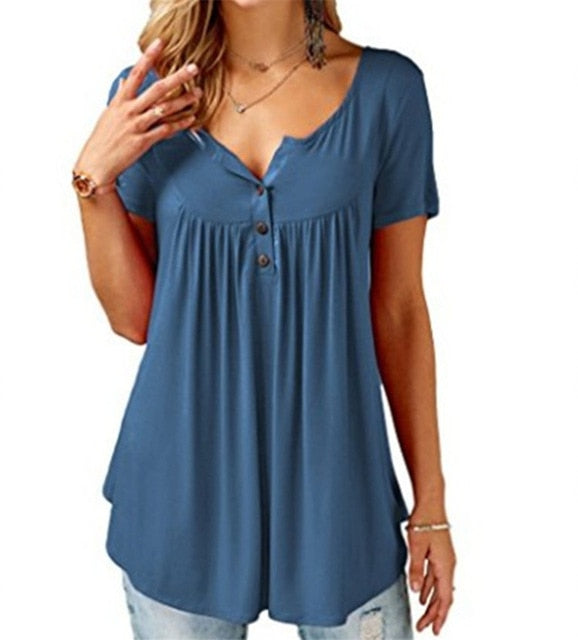 Fashion Casual Tshirt Women Elegant T Shirt Plus Size Harajuku Tops T-Shirt Summer Haut Femme Camisetas Mujer Tee Shirt Short