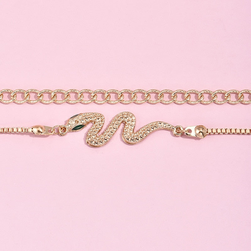 Crystal Snak Bracelet