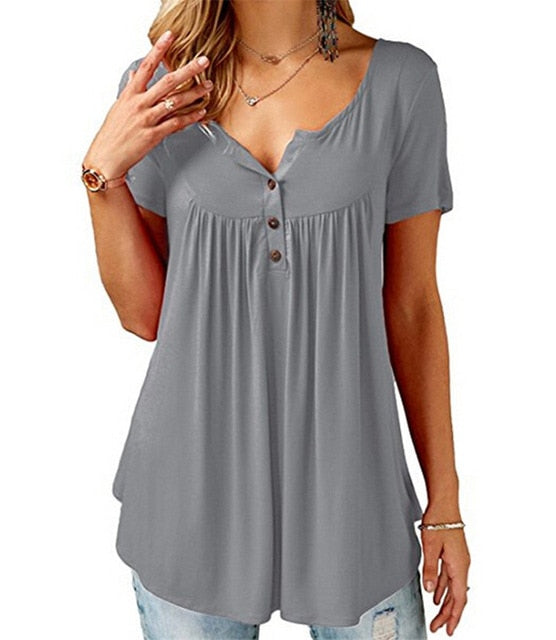 Fashion Casual Tshirt Women Elegant T Shirt Plus Size Harajuku Tops T-Shirt Summer Haut Femme Camisetas Mujer Tee Shirt Short