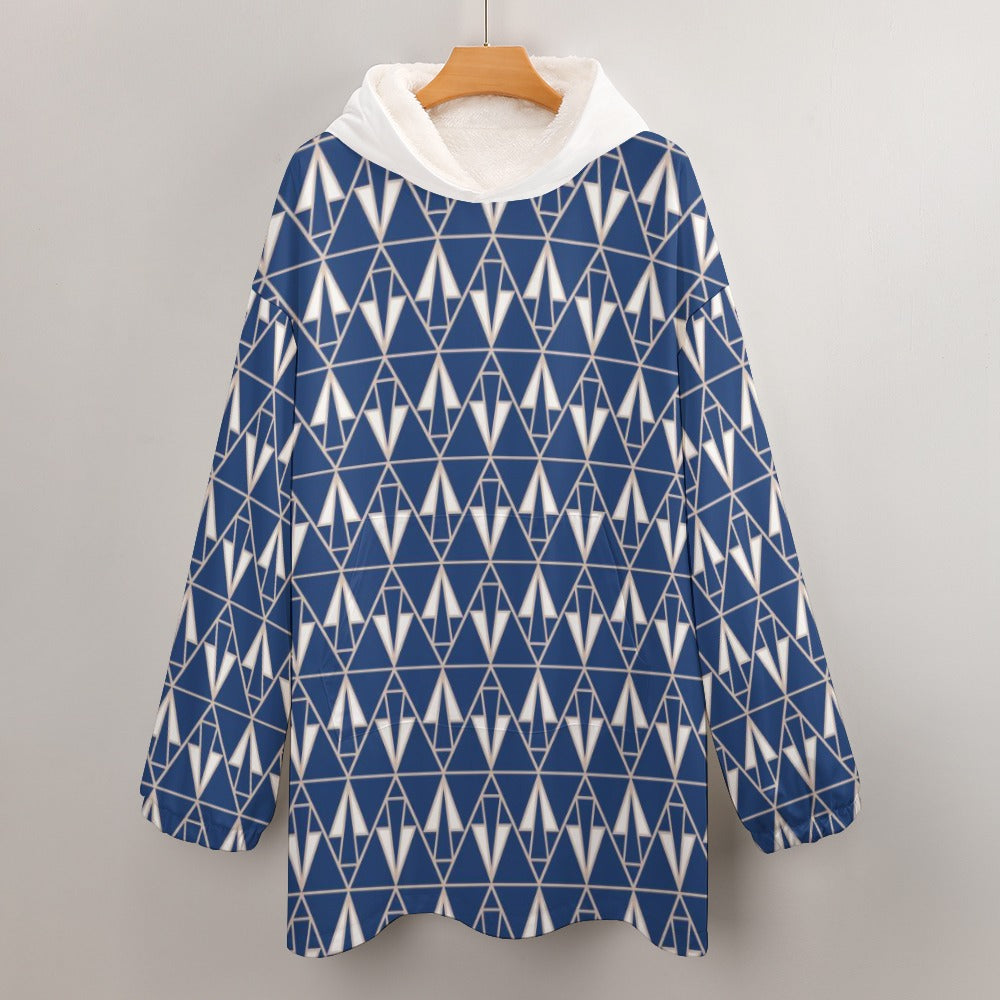 Women's Adult Hooded Blanket Shirt