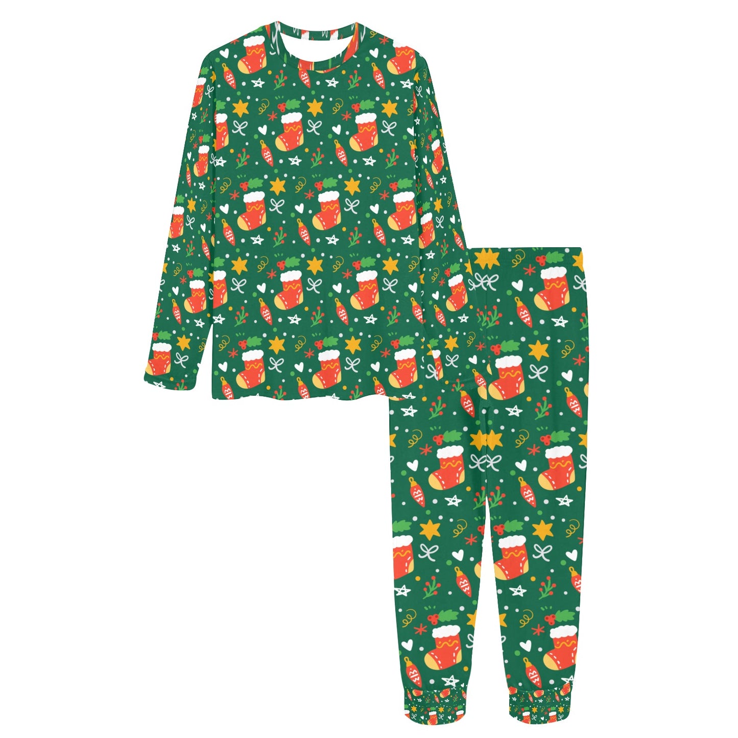 Women's All Over Print Pajama Set (Sets 07)