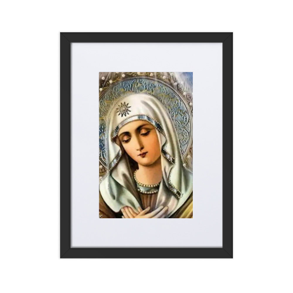 Matte Paper Framed Poster With Mat