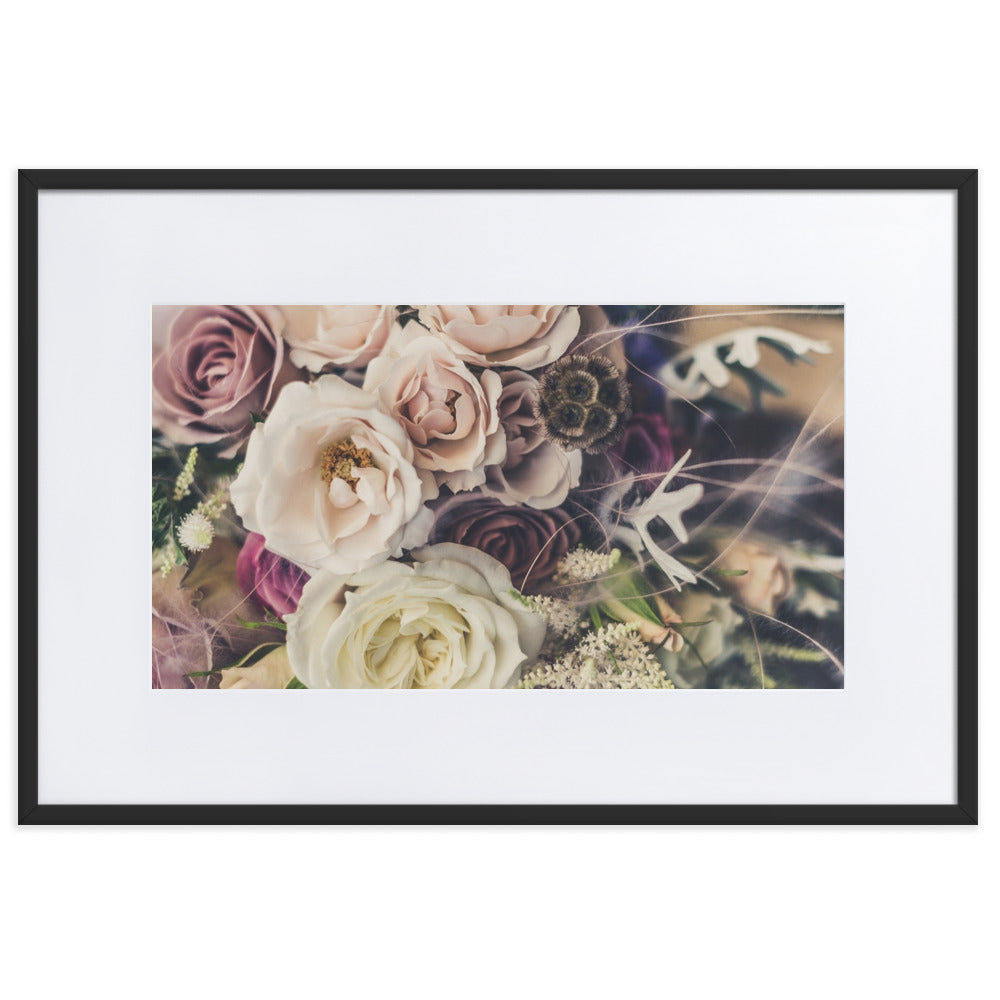 Matte Paper Framed Poster With Mat