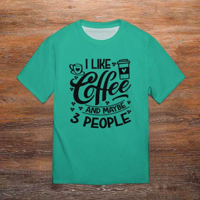 Men's all-print T-shirt