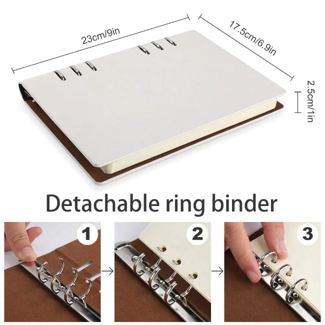 loose-leaf notebook