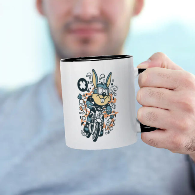 Colored Mug Interior And Handle (special Offer)