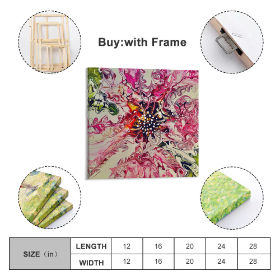 High Quality Square Canvas Frameless Decorative Painting