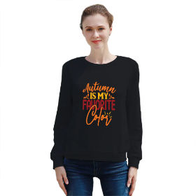 Women's Pullover Sweat shirt (Front Print)