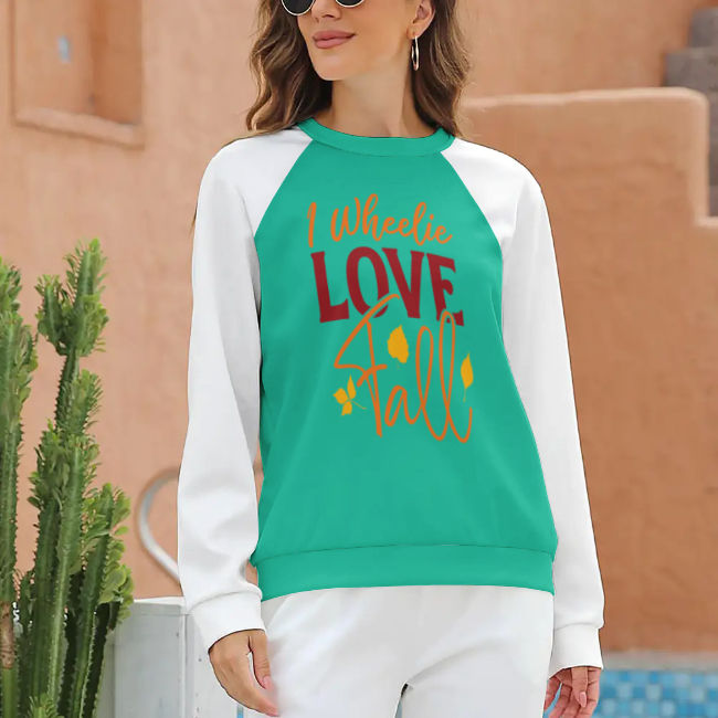 RH Raglan Round Neck Sweater-(Single Picture Multi-Piece Optional)