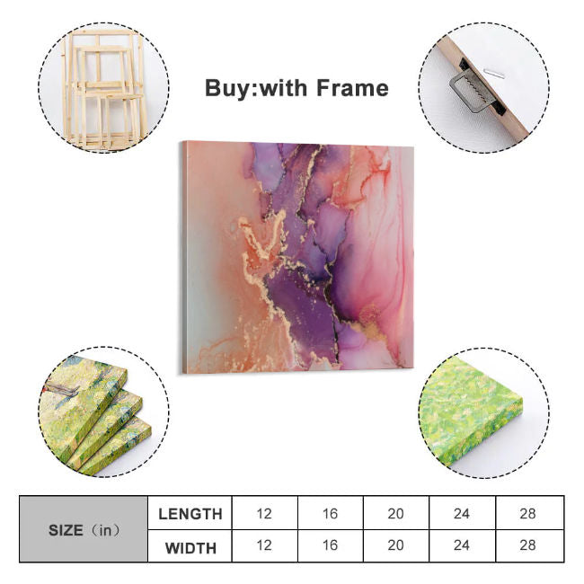 Hanging picture - single (square)