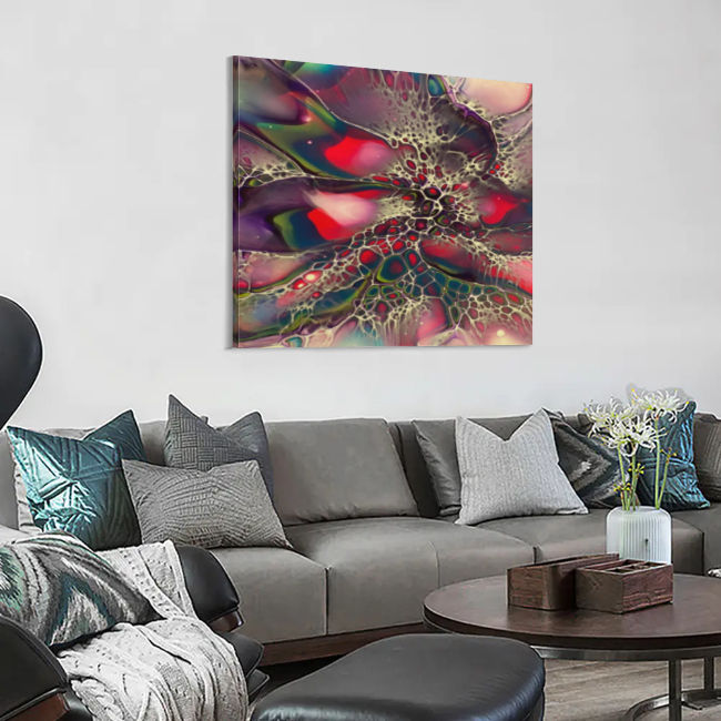 High Quality Square Canvas Frameless Decorative Painting