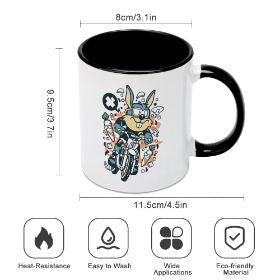 Colored Mug Interior And Handle (special Offer)