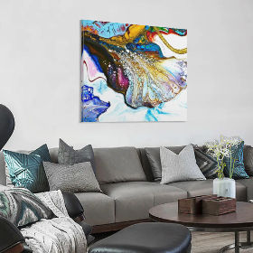 High Quality Square Canvas Frameless Decorative Painting