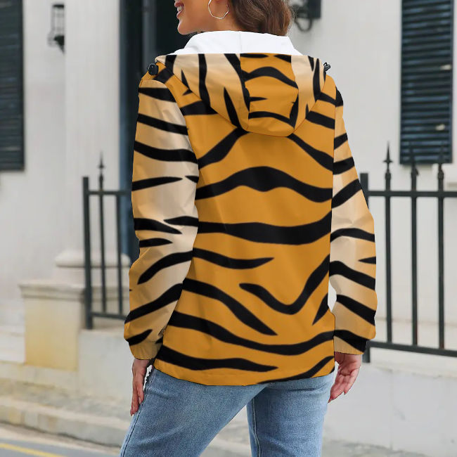 Women's Thin Short Jackets Digital Print