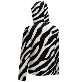 Plush zipper hooded sweater BH1- (single picture multi-pattern optional)