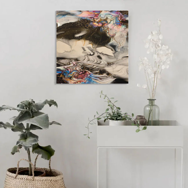 High Quality Square Canvas Frameless Decorative Painting