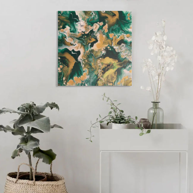High Quality Square Canvas Frameless Decorative Painting
