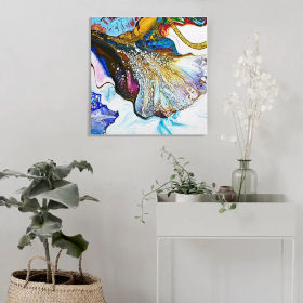 High Quality Square Canvas Frameless Decorative Painting