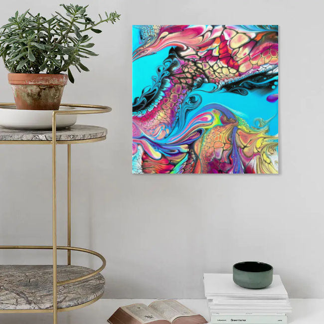 High Quality Square Canvas Frameless Decorative Painting